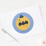Justice League Batman Holiday Bauble Classic Round Sticker