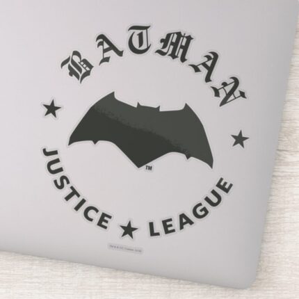Justice League Batman Retro Bat Emblem Sticker