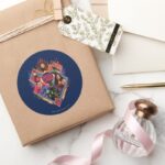 Justice League Diamond Hatch Group Badge Classic Round Sticker