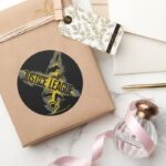 Justice League Justice League Team Symbols Classic Round Sticker