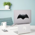 Justice League Metallic Batman Symbol Sticker