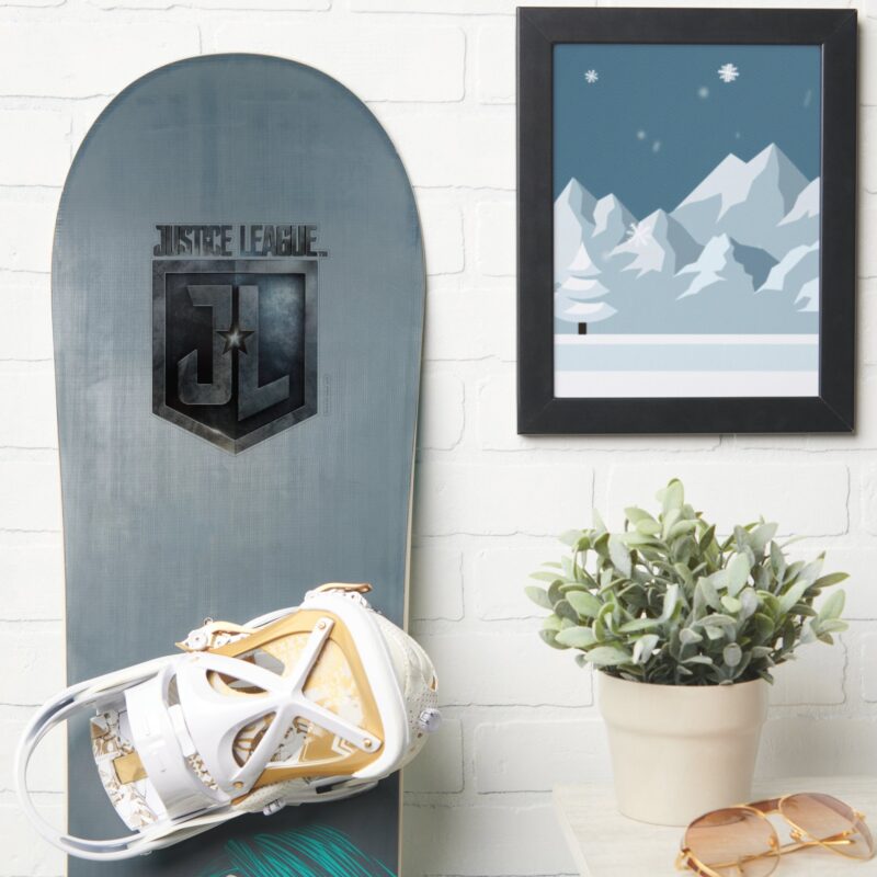 Justice League Metallic JL Shield Sticker Justice League Metallic JL Shield Sticker