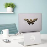 Justice League Metallic Wonder Woman Symbol Sticker