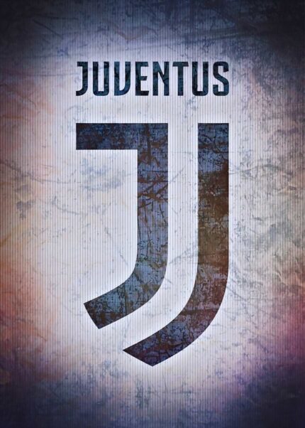 Juventus Logo Football Poster