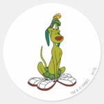 K9 Smile Classic Round Sticker