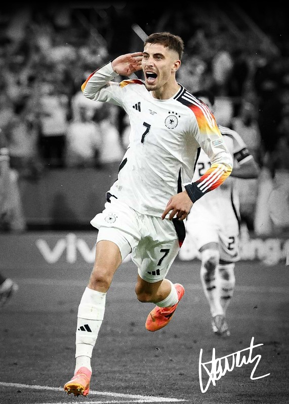 Kai Havertz Soccer Poster