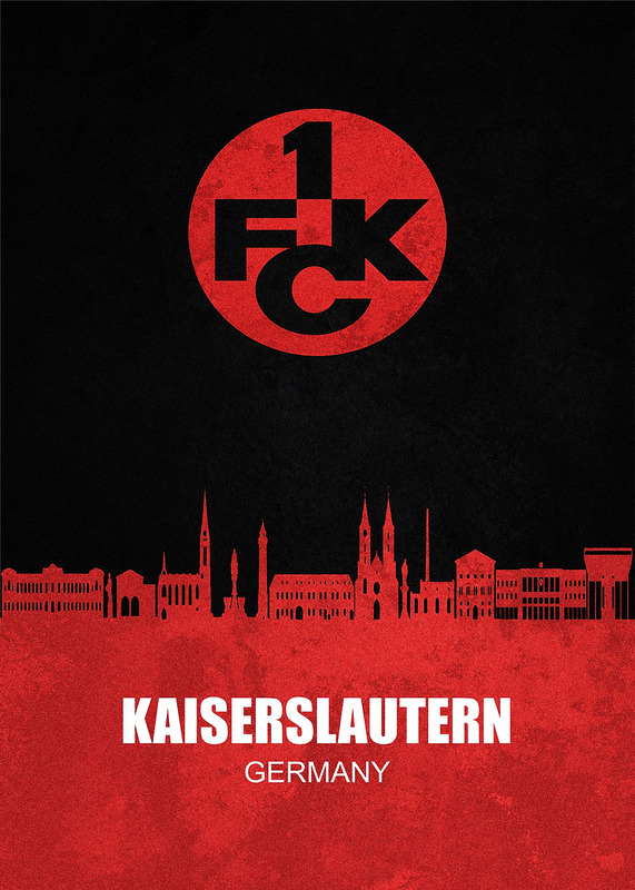 Kaiserslautern Skyline Poster