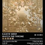 Kanye West Watch The Throne Music Poster