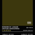 Kendrick Lamar Untitled Unmastered Music Poster