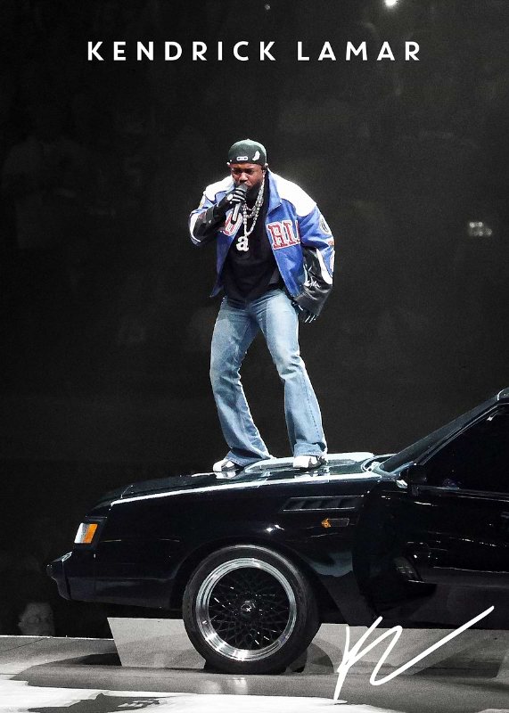 Kendrick Lamar Music Poster