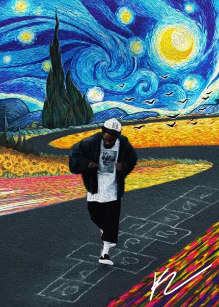 Kendrick Lamar Music Poster