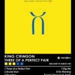 King Crimson Three Of A Perfect Pair Music Poster