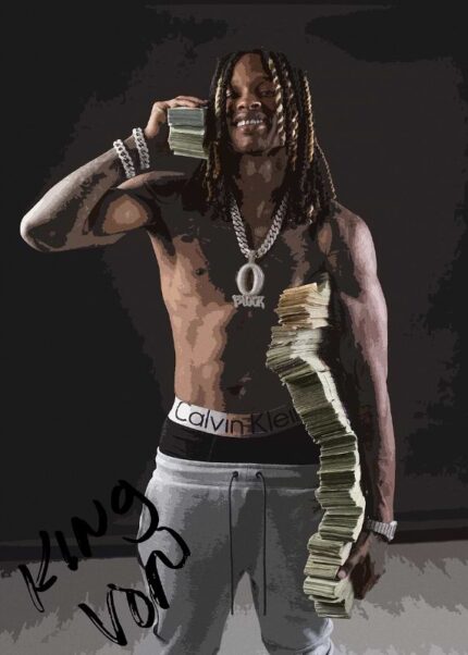 King Von Music Poster