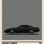 Knight Rider Tv Series Car Poster