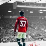 Kobbie Mainoo Soccer Poster