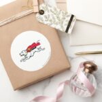 Krypto The Dog Classic Round Sticker