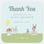 LOONEY TUNES™ Baby Shower Thank You Square Sticker