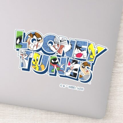 LOONEY TUNES™ Characters In Lettering Sticker