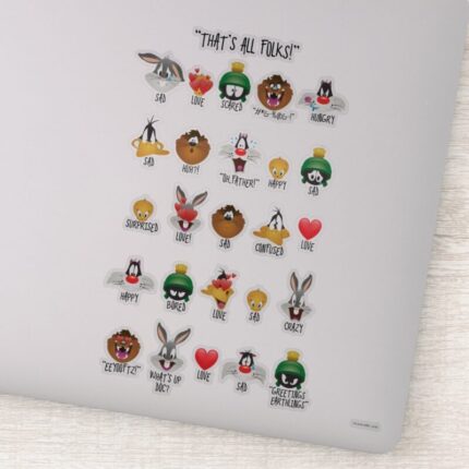 LOONEY TUNES™ Emoji Chart Sticker
