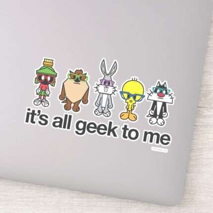 LOONEY TUNES™ Nerds All Geek To Me Sticker