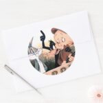 LOONEY TUNES™ Rabbit Seasoning Classic Round Sticker