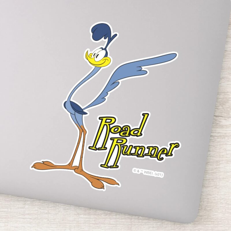 LOONEY TUNES™ Retro Laughs ROAD RUNNER™ Sticker LOONEY TUNES™ Retro Laughs ROAD RUNNER™ Sticker