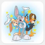 LOONEY TUNES™ Show Group Square Sticker