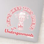 LOONEY TUNES™ ELMER FUDD™ ACME Undergarments Sticker