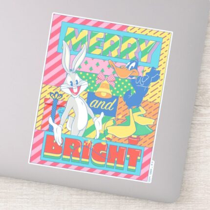 LOONEY TUNES™ Merry And Bright Christmas Sticker