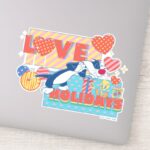 LOONEY TUNES™ SYLVESTER™ TWEETY™Love Holidays Sticker
