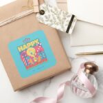 LOONEY TUNES™ TWEETY™ Happy Holidays Square Sticker