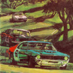 Laguna Seca Trans American Sedans Championship April Poster