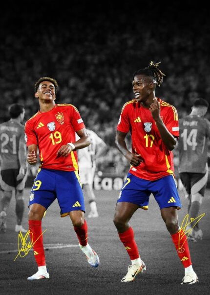 Lamine Yamal Soccer Poster