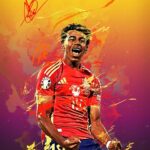 Lamine Yamal Soccer Poster