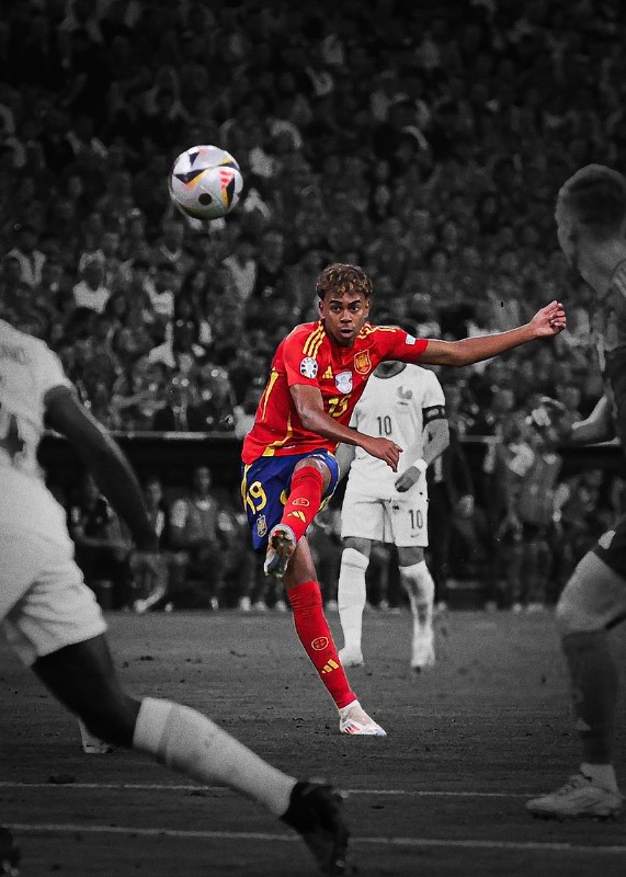 Lamine Yamal Soccer Poster