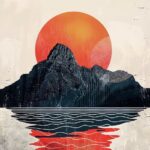 Lava Sunscape Poster