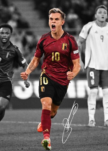 Leandro Trossard Soccer Poster