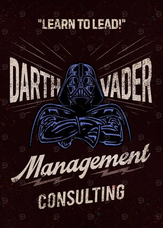 Learn To Lead Starwars Poster