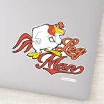 Leg Man Sticker
