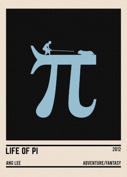 Life Of Pi Movie Minimal Poster