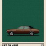 Life On Mars Car Poster
