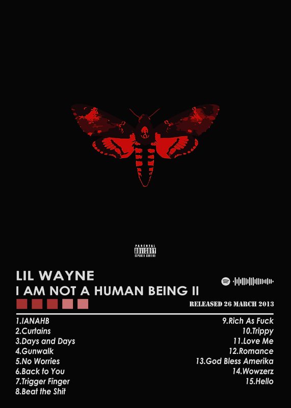 Lil Wayne Album Music Poster
