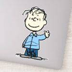 Linus Waving Sticker