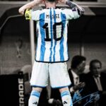 Lionel Messi Soccer Poster