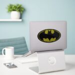 Lite Brite Bat Emblem Sticker