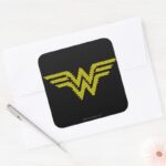 Lite Brite WW Symbol Square Sticker