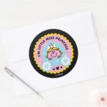 Little Miss Princess Im A Princess Classic Round Sticker