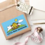 Little Miss Sunshine Back To Nature Rectangular Sticker