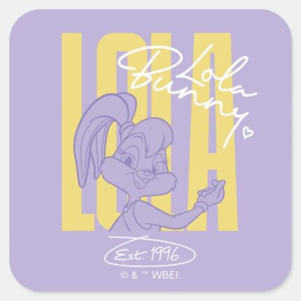 Lola 1996 Vibe Square Sticker