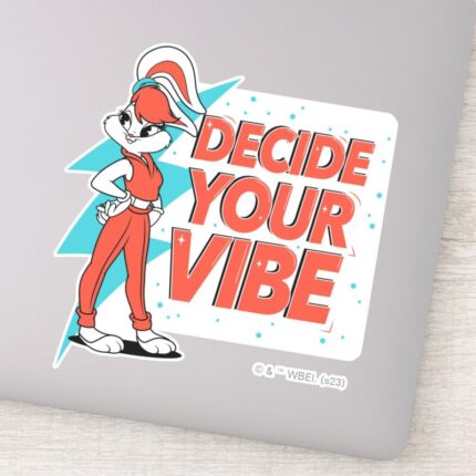 Lola Bunny Decide Your Vibe Sticker